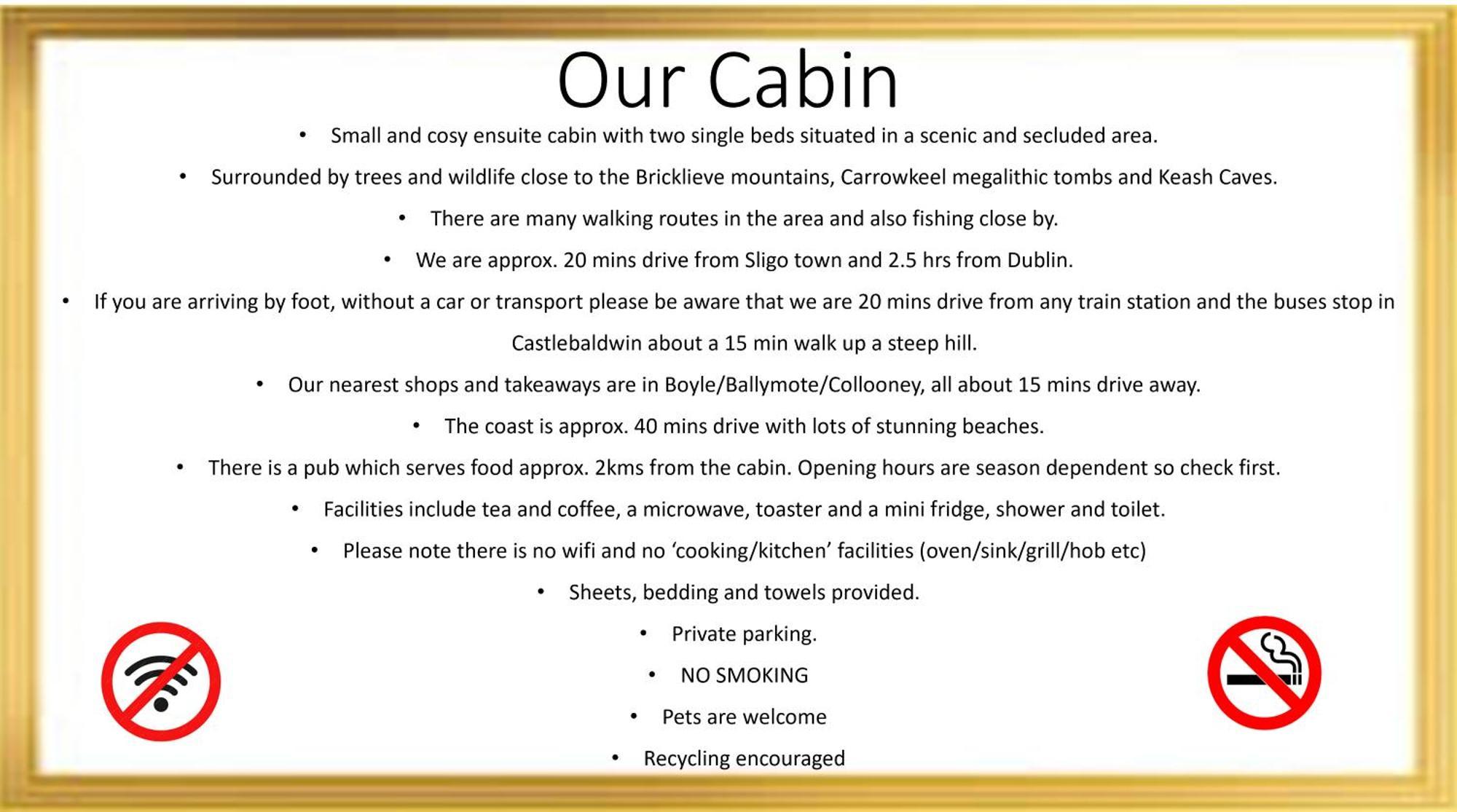 Carrowkeel Cabin Sligo Exterior foto